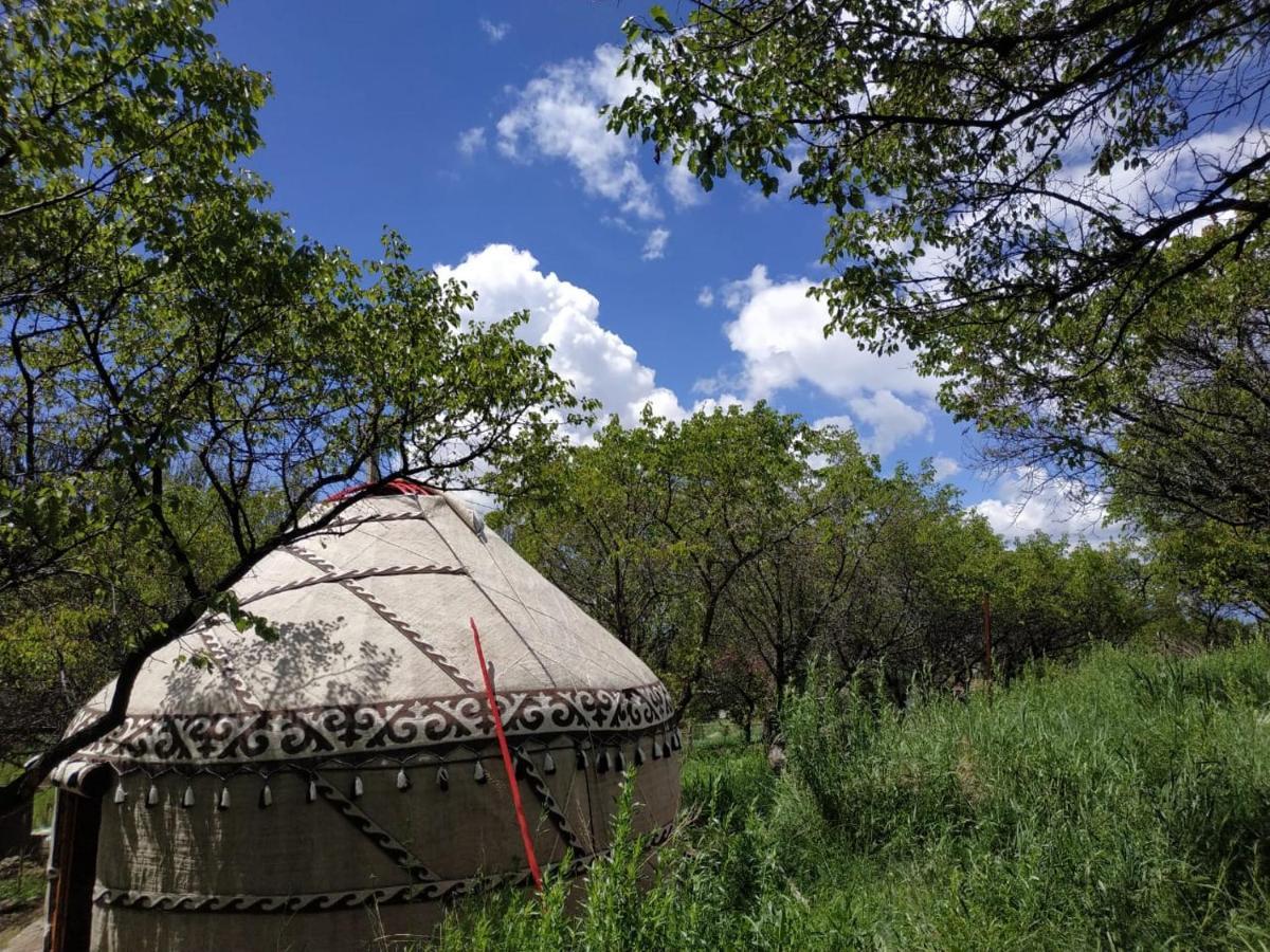 Turan Handmade Yurt With Heated Floors Bed and Breakfast Karakol Esterno foto